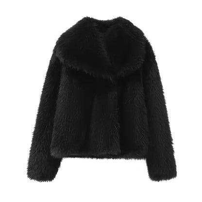 Eliza™ - Oversized Faux Fur Jacket